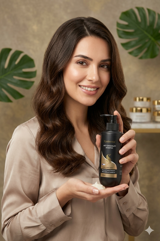 Climbazole Anti-Dandruff Shampoo | Flake-Free Scalp & Hair Fall Control