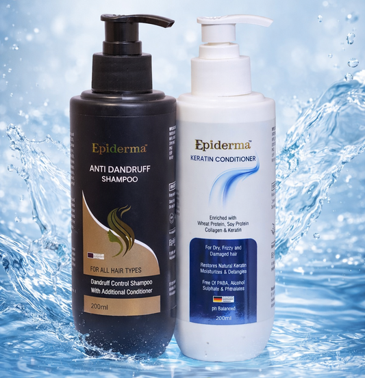 Anti Dandruff Shampoo & Keratin Conditioner