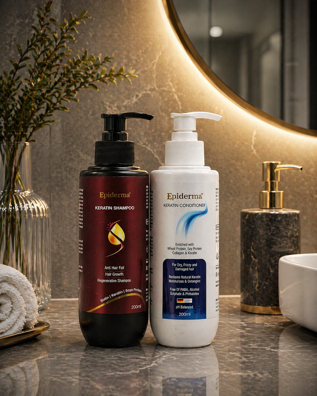 Keratin Shampoo & Keratin Conditioner