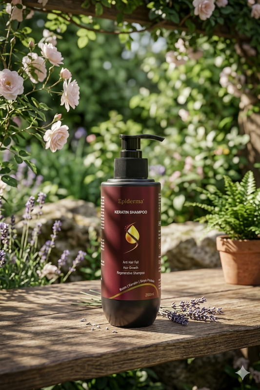 Keratin Shampoo for Hair Fall Control | Aragan Oil & Hydrolyzed Keratin